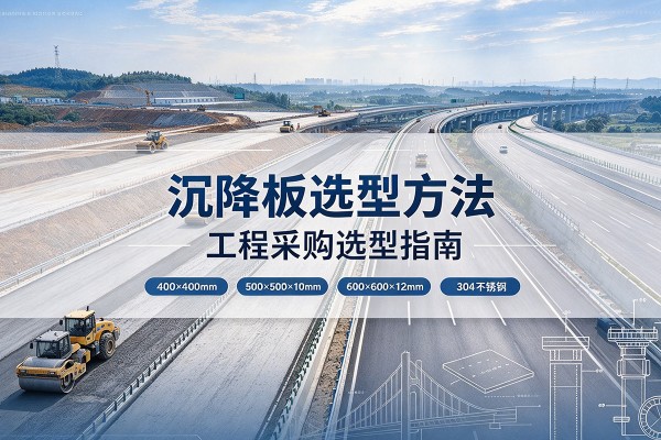 迁西沉降板选择方法