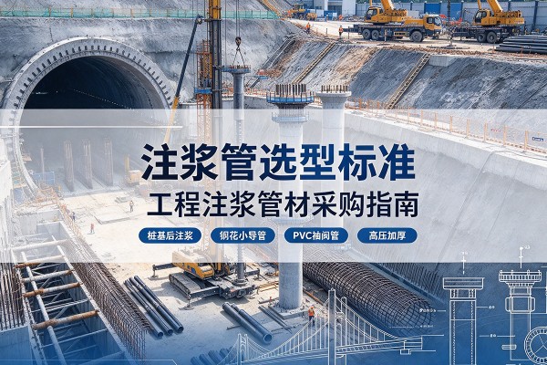 迁西注浆管选型标准