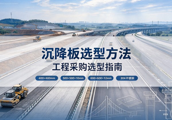 迁西沉降板选择方法