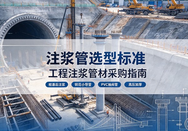 迁西注浆管选型标准